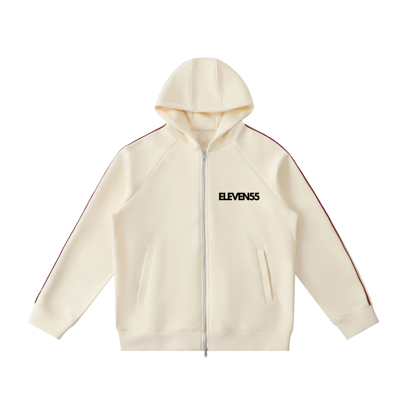 "Classic" Piping Full Zip Hoodie