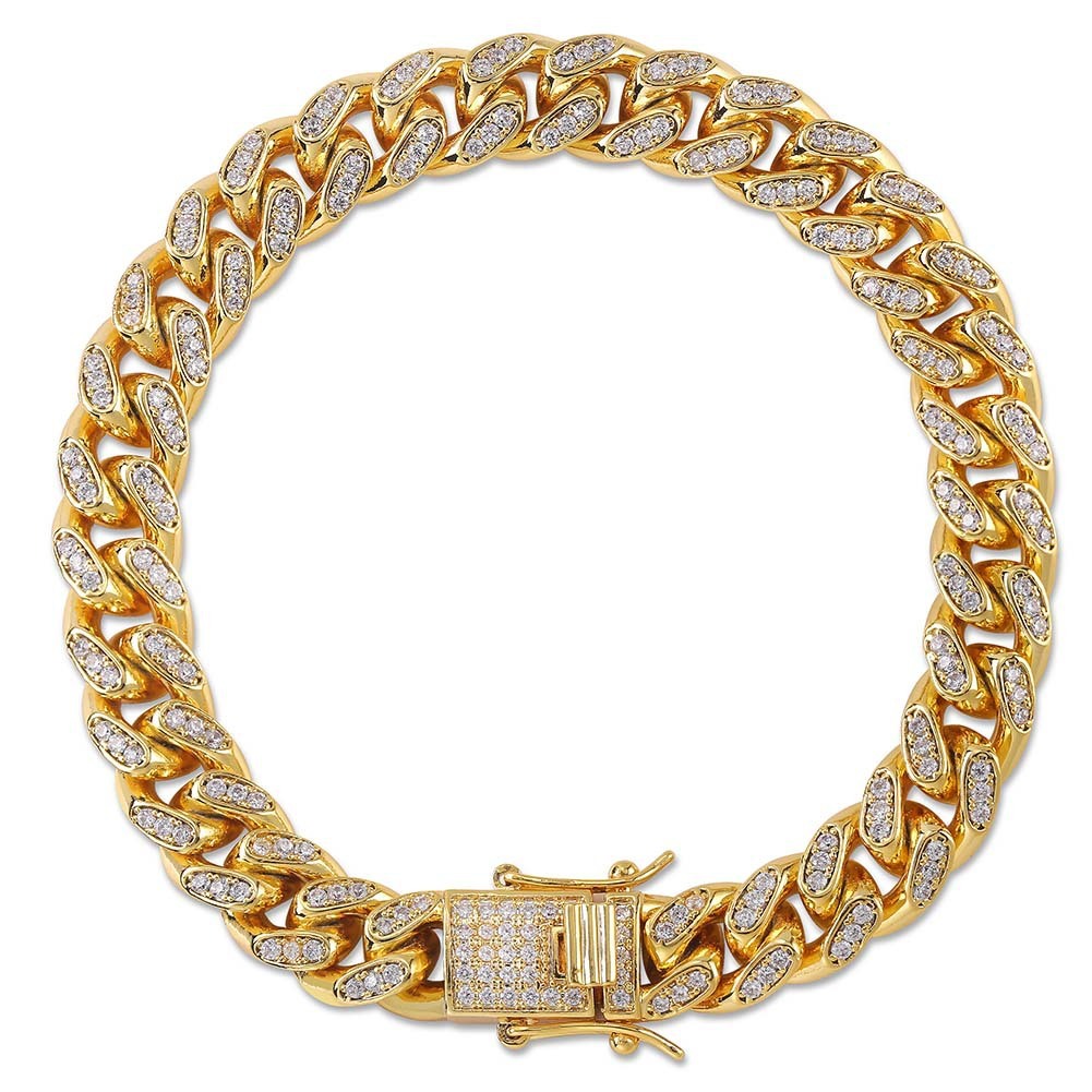 Men's bracelet with zircon