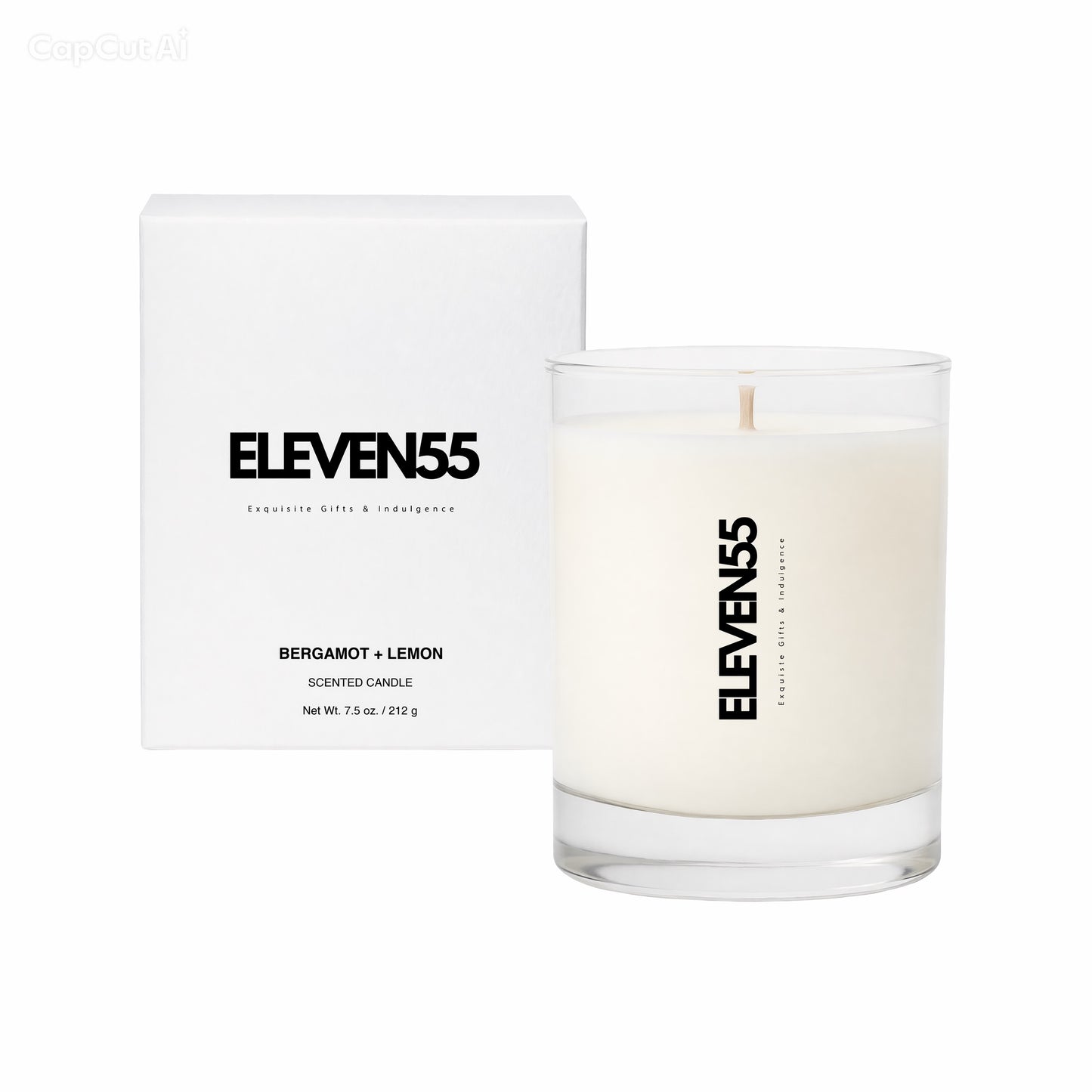 Scented Candle - Bergamot + Lemon