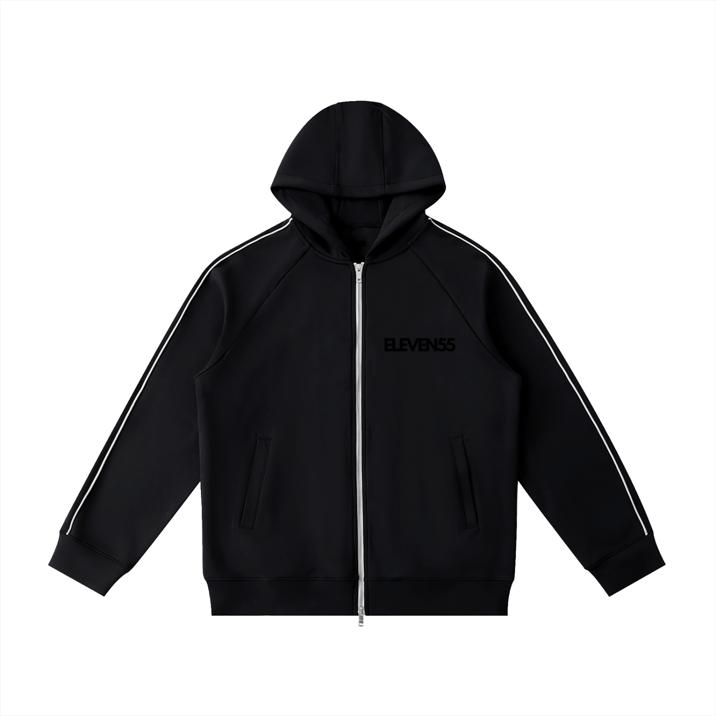 "Classic" Piping Full Zip Hoodie