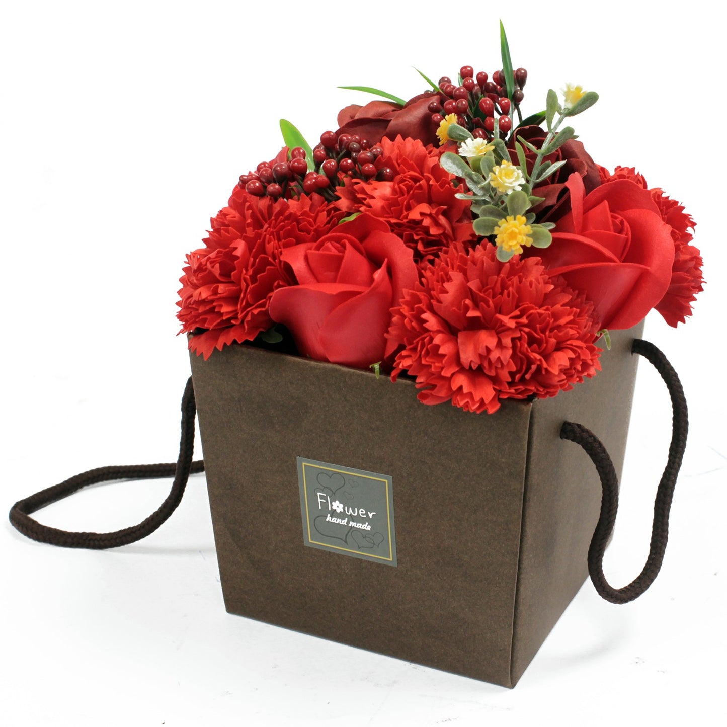 The Artisan Soap Flower Handbag Bouquet