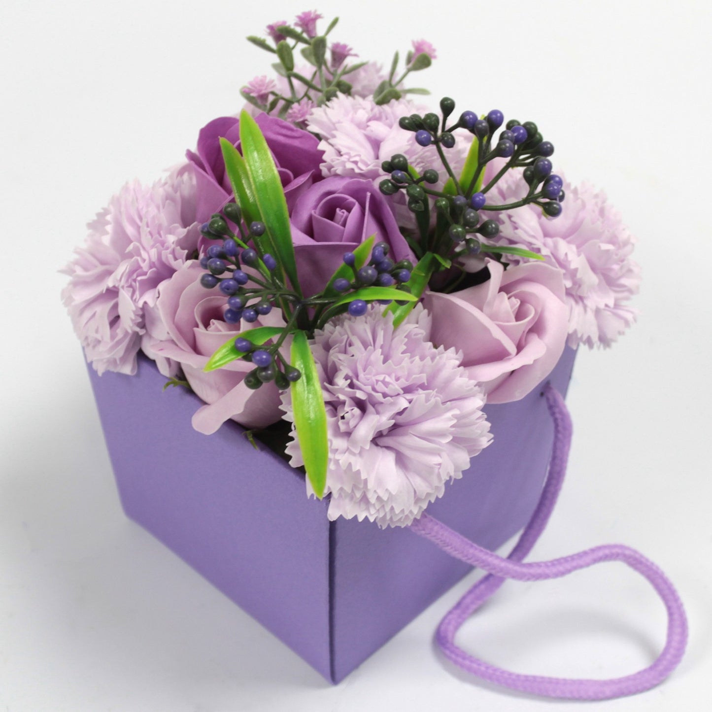 The Artisan Soap Flower Handbag Bouquet