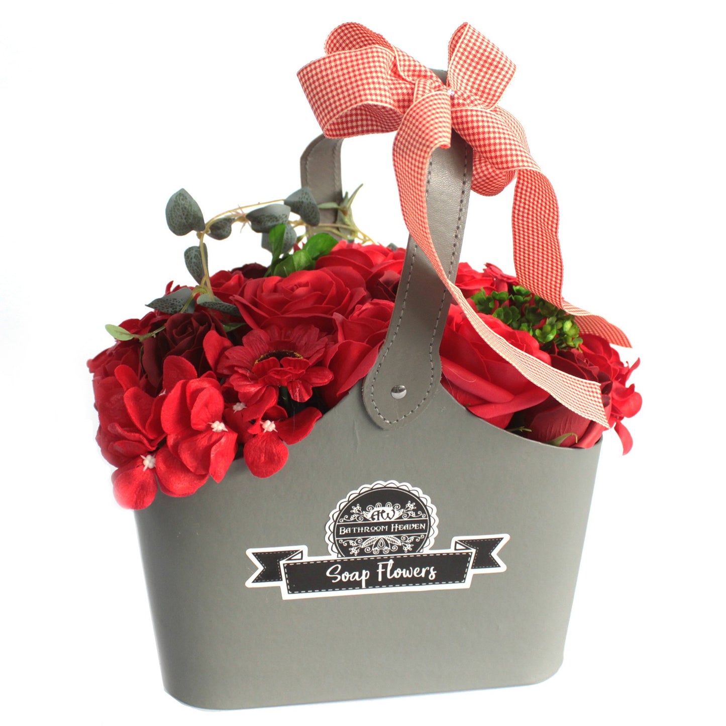 Basket Soap Flower Bouquet